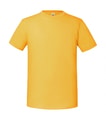 Heren T-shirt Ringspun Premium Fruit of the loom 61-422-0 sunflower